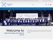 Tablet Screenshot of gpschool-eg.com